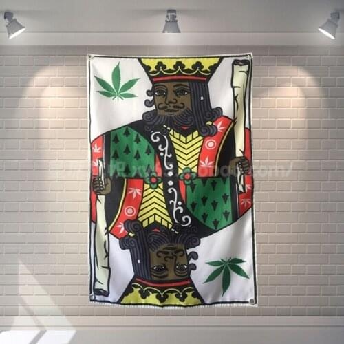 K Retro Industrial Style Poster Music Scrolls Bar Cafes Living Room Decoration Banners Hanging Art Waterproof Cloth Decor