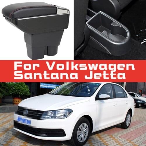 Leather Car Armrest for Volkswagen Santana