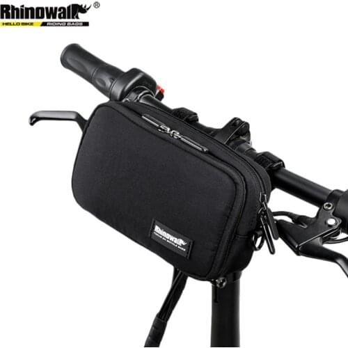 Bicycle front handlebar bag multifunctional tool mobile phone diagonal bag for brompton bmx