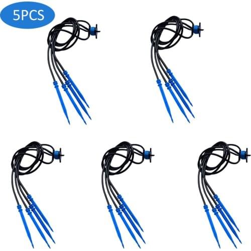 20-piece Drip Irrigation Device Watering Garden Watering Drip Irrigation Nozzle Hose Droplet Plant Accessories For Courtyard