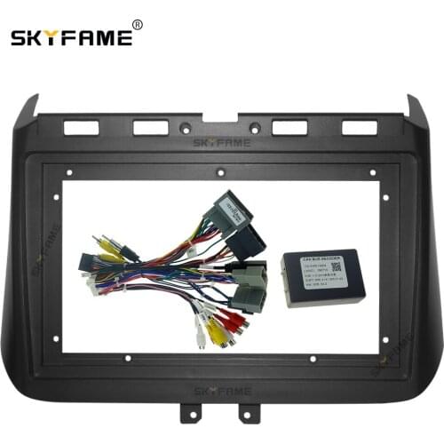 SKYFAME Car Frame Cable Canbus For HONDA Crosstour ACCORD 2014-2016 Screen Dask Kit Fascia Frame