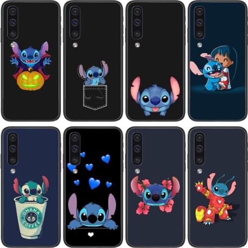 Stitch Phone cover hull For SamSung Galaxy S 8 9 10 20 21 S30 Plus Edge E S20fe 5G Lite Ultra black soft