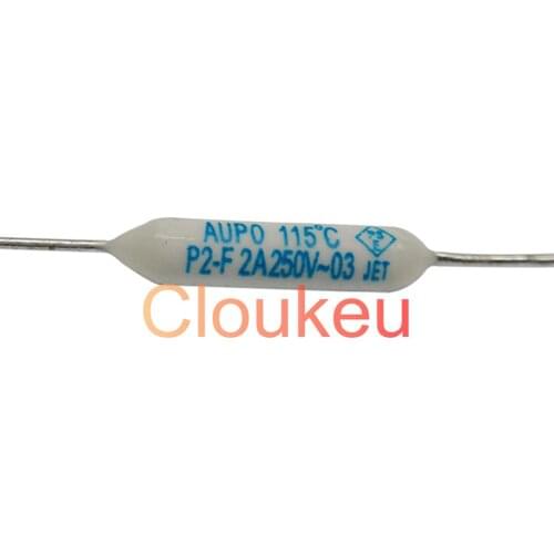 Temperature fuse JET RF AUPO 1A 2A 3A 5A 250V P0/P1/P2/P3/P4/P5/P7/P12-F