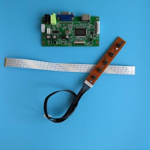 For NV156FHM-N45 monitor 15.6" DIY 30Pin SCREEN display Controller board EDP LED KIT VGA 1920X1080 LCD DRIVER