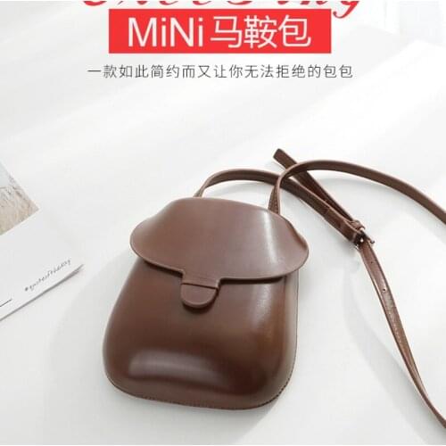 031219 new hot lady girl mini flap bag female small vintage messenger bag