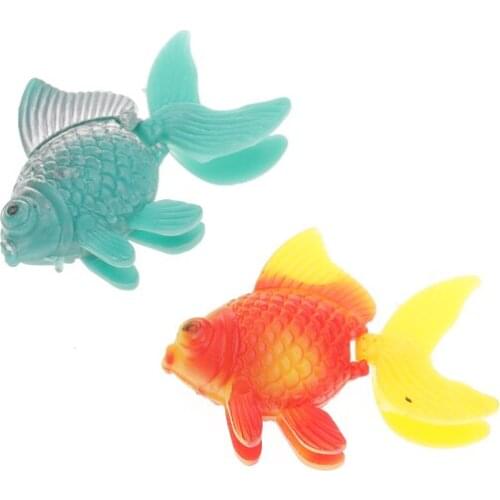 5pcs Plastic Artificial Fish Ornament For Fish Tank Aquarium Decor