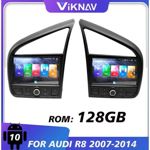 Car radio multimedia player for audi r8 2007 2008 2009 2010 2011 2012 2013 2014 RHD LHD android auto audio tape recorder