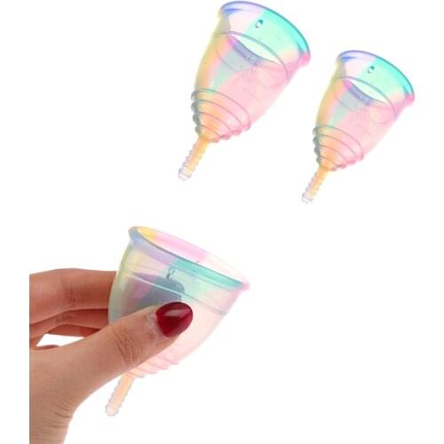 Colorful Menstrual Cup Meets The Needs Of Womens Physiological Period And Provides Comfortable, Safe And Free Your Period