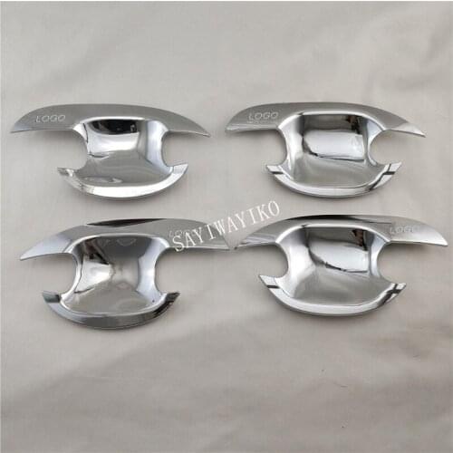 For Toyota Crown s180 2003 2005 2006 2007 2008 2009 of door handle bowl cover ABS Chrome Accessories Stickers Car Styling 4pcs