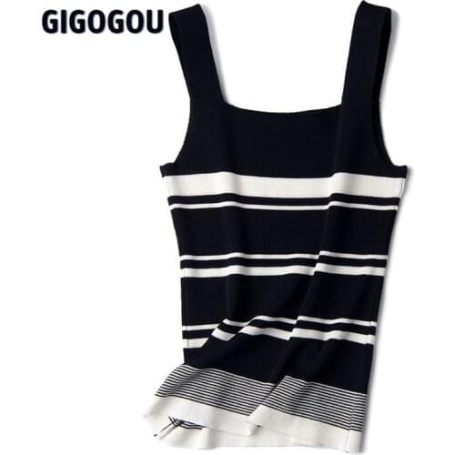 GIGOGOU Women's Cropped Tank Tops
