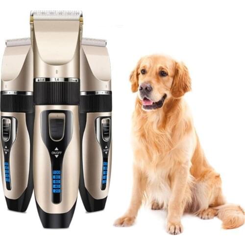 Electric Pet Unisex Dog Clippers Dog Trimmer Pet hair remover Rechargeable Professional Grooming Tool Comb Scissors
