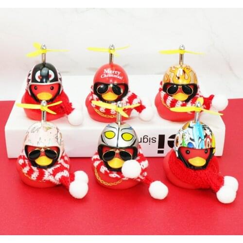 New Hot Duck Car Goods Gift Wind-breaking Wave-breaking Duck For Car Ornaments Decoration Accessories Car Interior Supplies