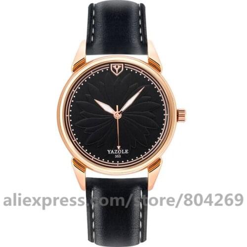 Wholesale Womens Bracelet Watches Rose Gold Case Dress Watch Women Fashion Casual Quartz Leather Wristwatch