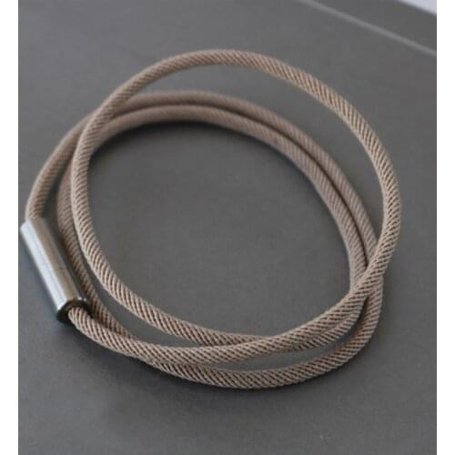 Outdoor EDC DIY Rope Buckle Connect Button Titanium Alloy Knife Beads Titanium Paracord Rope DIY Pendant Connection