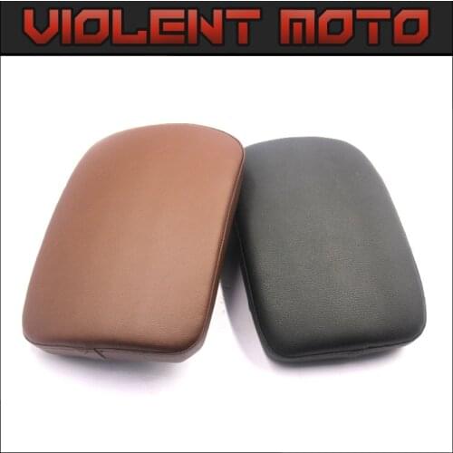 Motorcycle Rear Passenger Cushion 6 Suction Cups Pillion Pad Suction Seat For Harley Dyna Sportster Softail Touring XL 883 1200