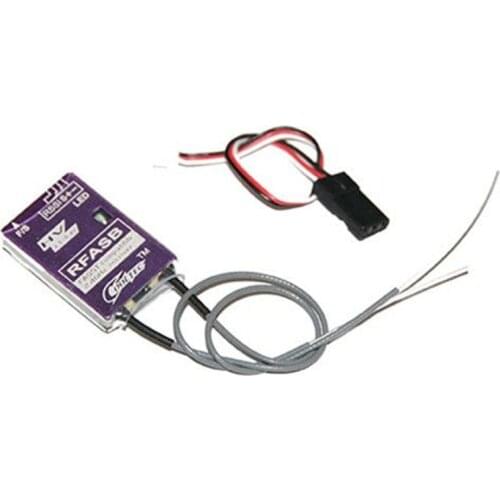 Cooltech mini RFASB PPM S BUS 2.4G FASST Compatible Receiver for Futaba T10CG 14SG T12Z T12FG TM-14