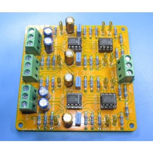 Balanced XLR to Single-ended RCA Output Circuit Board with Excellent Performance of Ultra-low Distortion LG139C