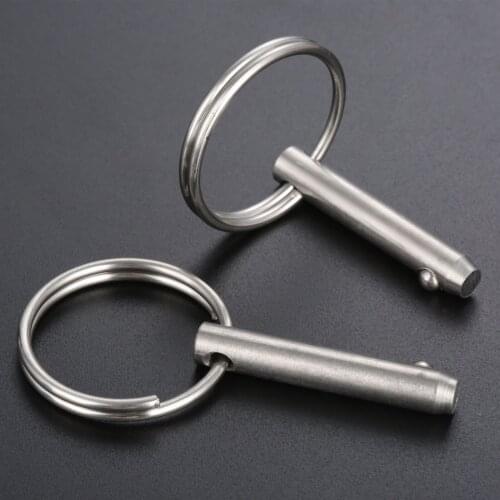 2Pcs Quick Release Pin Pins For Boat Bimini Top Deck Hinge Marine Stainless Steel 38mm Boats Accessories Marine
