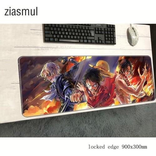 Ziasmul One Piece mouse pad 90x30mm pad to mouse notbook computer mousepad Cartoon gaming padmouse gamer keyboard mouse mats
