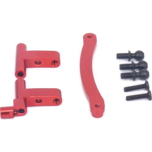 1Set Alloy Steering Crank Set For 1/18 Revel 24540 Scorch Hobbico Dromida Bx/Mt/Sc4.18 Short Course Truck Monster Truck Buggy