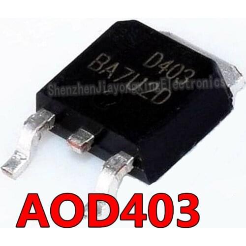 10PCS/LOT AOD403 D403 TO-252 30V85A New original spot hot sale