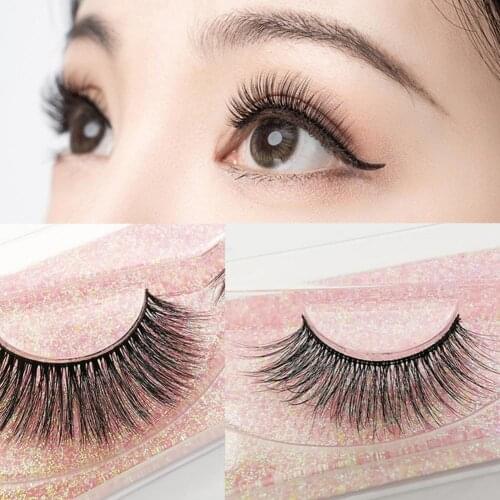 26 Pairs False Eyelash Soft Long Curly Mink Hair Makeup Eye Lash Girl Dramatic Fake Lashes Makeup Extension Eyelashes maquiagem