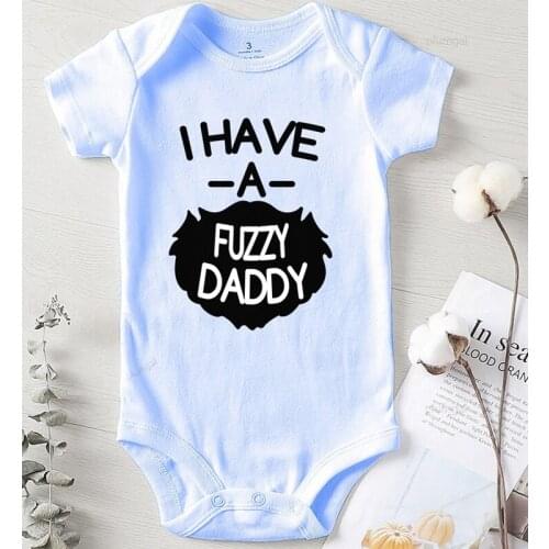 Kids Summer Clothes Cotton new born Girl Outfit Children Jumpsuits Printing Fuzzy Daddy Winter Baby Romper toddler girls costume