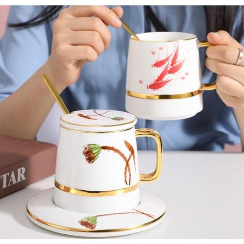 2021 Ceramic Creative Personality Trend Drinking Travel Coffee Phnom Penh Cups Drinkware