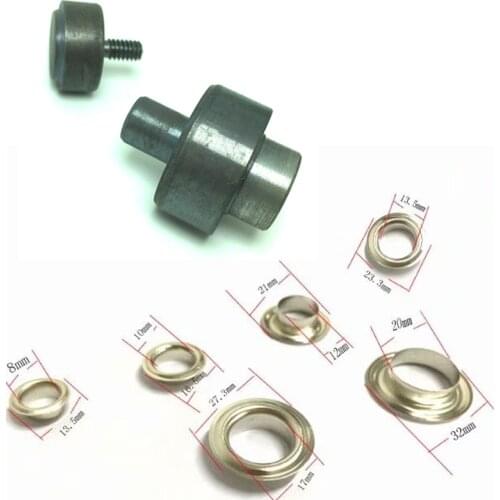 8mm-30mm Eyelets Metal hole rivet Button. Electric mold machine for buttons. Eyelets installation tool. Metal stomatal dies
