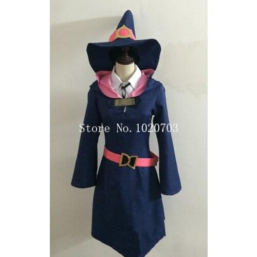 Little Witch Academia Atsuko Kagari Akko Cosplay Costume