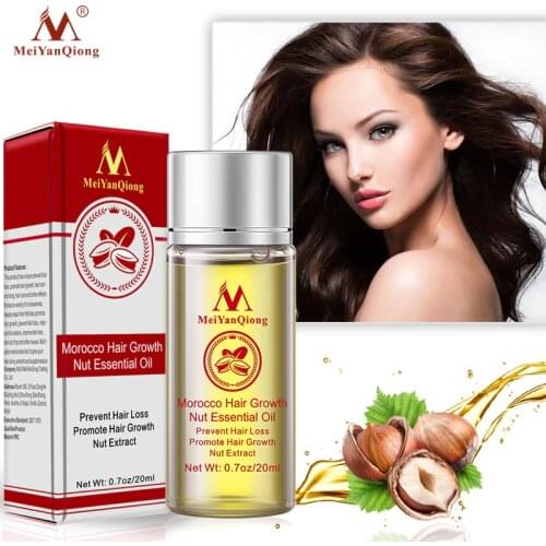 MeiYanQiong Morocco Hair Growth Essential Oil Preventing Hair Loss Powerful Treatment Hair Loss Products Improve Hair Dryness