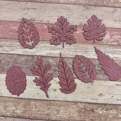 M68E Maple Leaf Metal Cutting Dies Stencil DIY Scrapbooking Album Paper Card Template Mold Embossing Craft Decoration