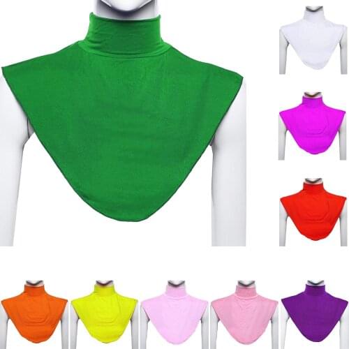 Muslim Islamic Hijab Women Extensions Neck Chest Back Cover Modal Under Soft Scarf Wrap Neck Cover Headwear Shawl World Apparel