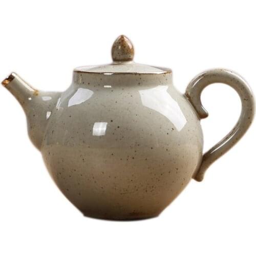 Wholesale Stoneware Teapot Single Teapot Entirely Handmade Creative Vintage Household Tea Set Siteel Traditional Chinese TeaSet
