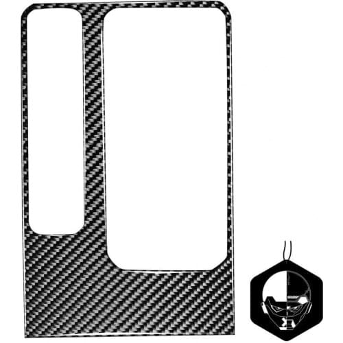 Cup Holder Sticker Non-fading High Stickiness Carbon Fiber Removable Vehicle Protect Sticker for Jaguar F-PACE X761