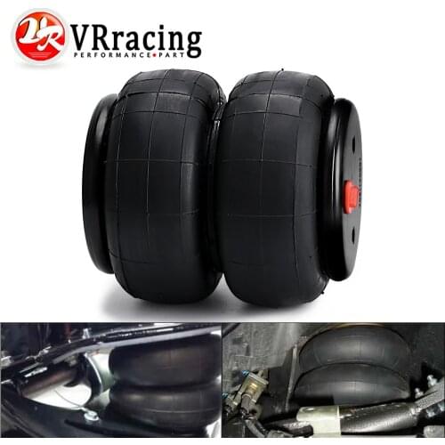 1Piece Standard 2600 lb Air Ride Suspension Bag Double Bellows 1/2"npt Single Port For Ford F150/F250