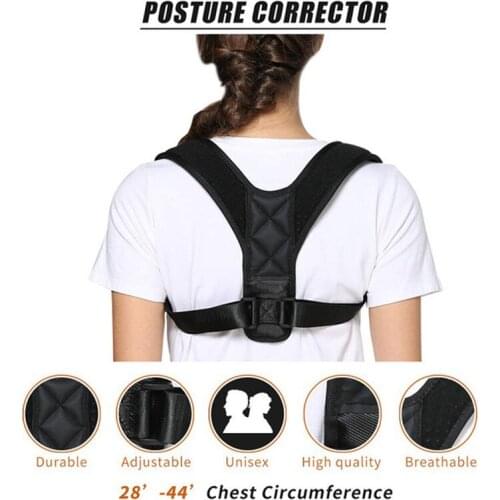 Adjustable Posture Corrector Protection Spine Pain Relief Correction Belt Spine Back Shoulder Lumbar Corset Posture Correction