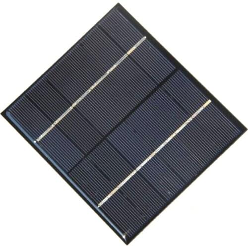 High Quality 2.5W 6V Small Solar Panel Polycrystalline Silicon Solar Cell DIY Small Solar Charger/Toy/Solar System Free Shipping