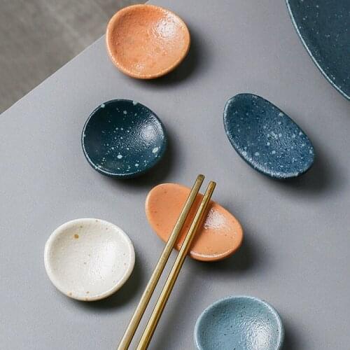 1Pcs Ceramic Starlight Boat Type Chopstick Holder Chopstick Rest For Dining Table Accessories Supplies