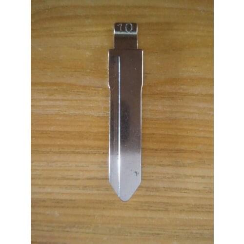 NO.10 Key Blade for Suzuki Otto Remote Key Blade Transponder Key Blade