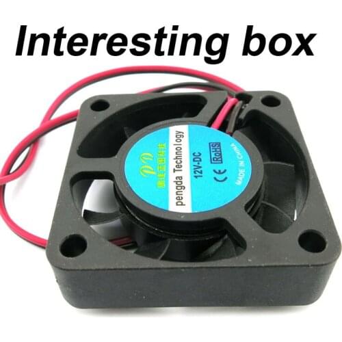 12V cooling fan DIY model assembly accessories miniature science production fan blades manual model supplies