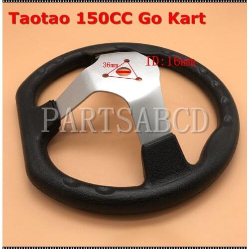 270MM 150CC 250CC Go Kart Buggy Quad Steering Wheel For TaoTao ATK125 Go Kart Buggy Parts