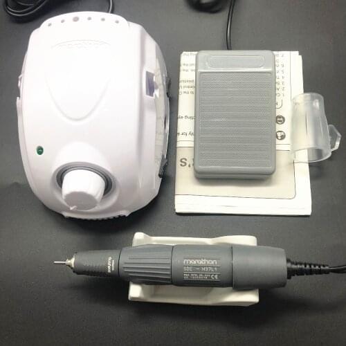 65W btmarathon Control Box 35000rpm H37L1Handpiece Manicure Machine Electric Nail Drill Manicure Equipment
