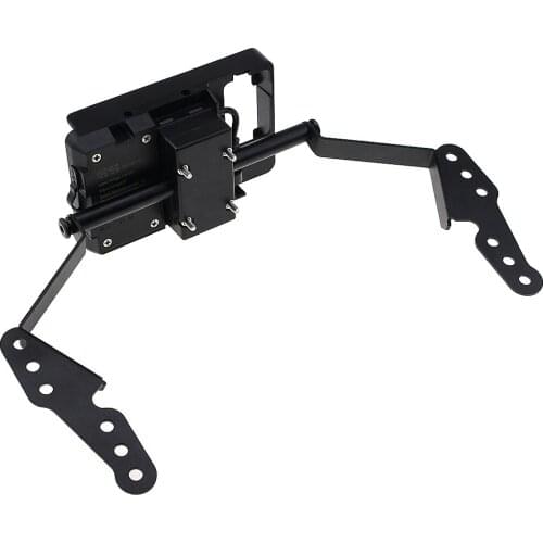 Black Navigation Bracket Mount Smartphone GPS Holder for DL 1000 V-Strom Vstrom 1000 2017 2018 2019