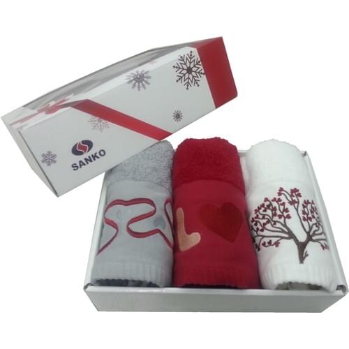 Maisonette Valentines day Towel Seti-1