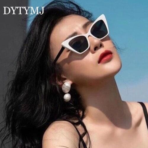 DYTYMJ Vintage Sunglasses Women Cat Eye Sunglasses for Women Retro Luxury Brand Designer Sunglasses Vintage Gafas De Sol Mujer