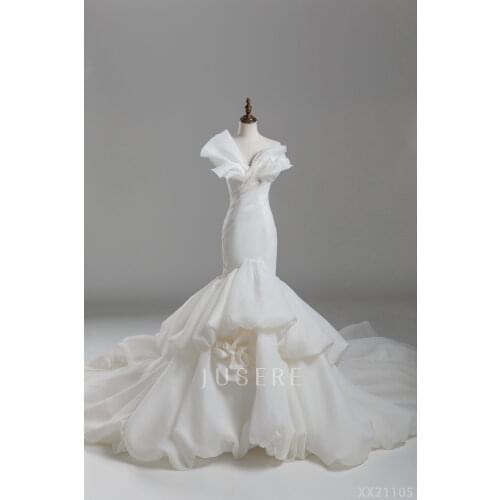Кружевные свадебные платья JUSERE China At AliExpress