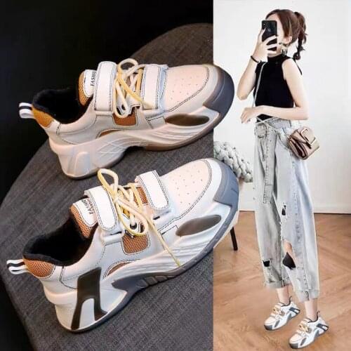 Women Sneakers Fashion Breathable Running Shoes Woman Designer Platform Chunky Sneakers Female Dad Shoes Girls Jogging Trainers