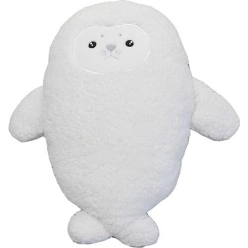 Cute Cartoon Seal Soft Plush Doll Sleeping Toy Pillow Kids Gift Home Decoration