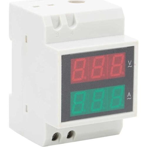 Multi-Function Meter Digital Displayed AC Voltage Current Power Factor Meter 200-450V Power Factor Meter